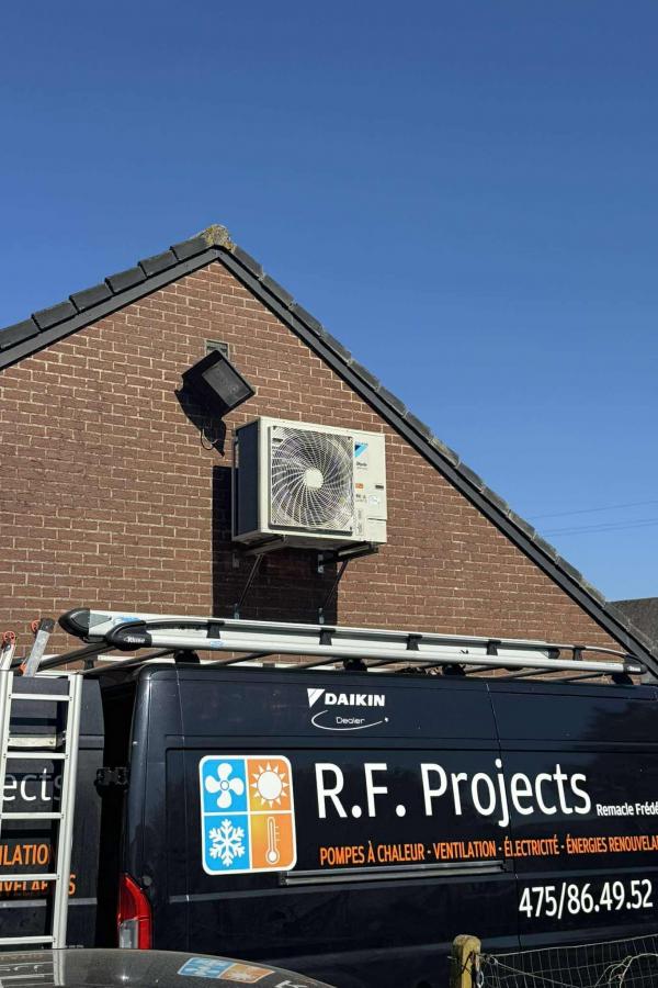 Réalisation - Pompe à chaleur & climatisation