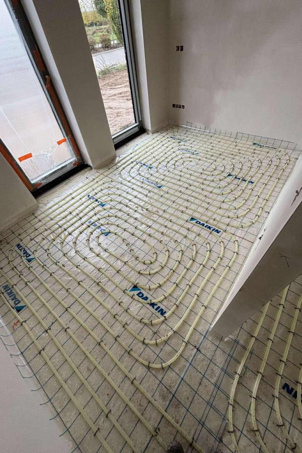 Réalisation - Chauffage par le sol